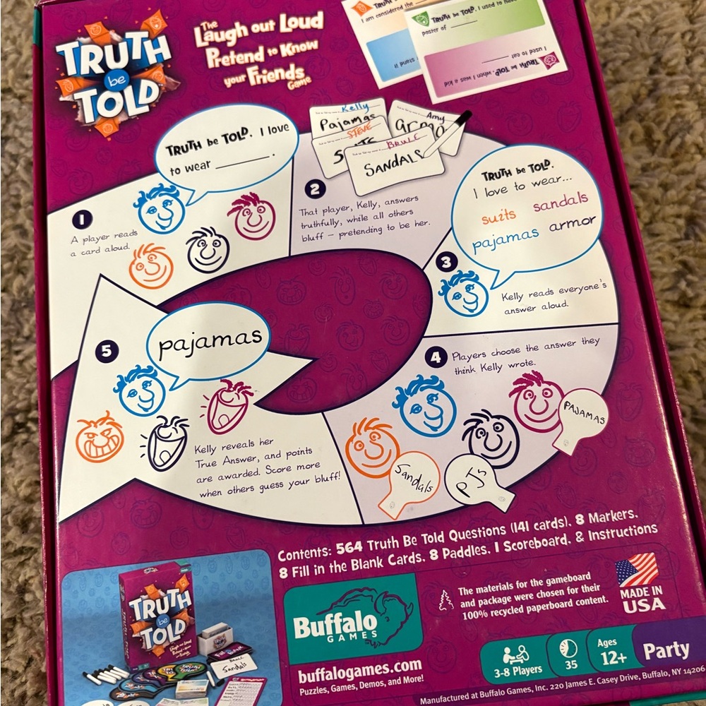 Truth be Told Game - Picture 2 of 7